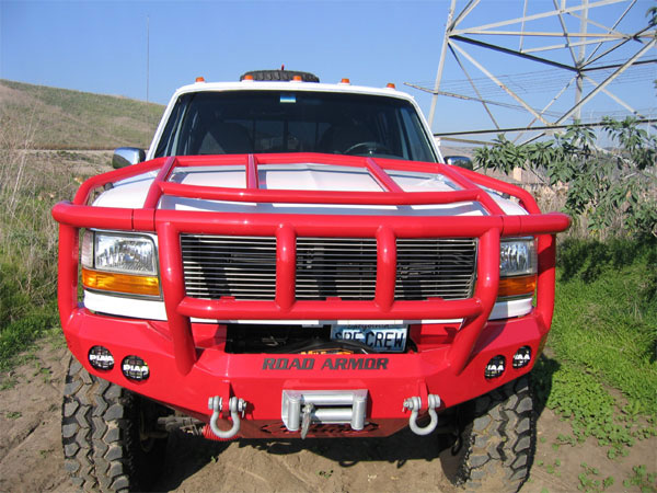 Road armor bumper plans ford #5